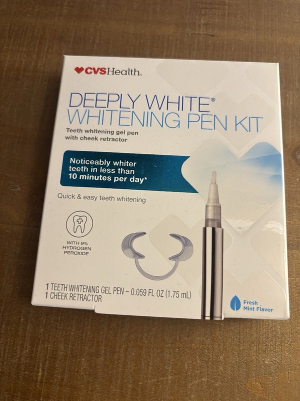 Teeth Whiting Pen Health Deeply Kit Gel Pen Fresh Mint Exp 08/2027 New