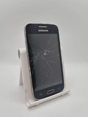Samsung Galaxy Core Plus Black Unlocked Cracked Incomplete