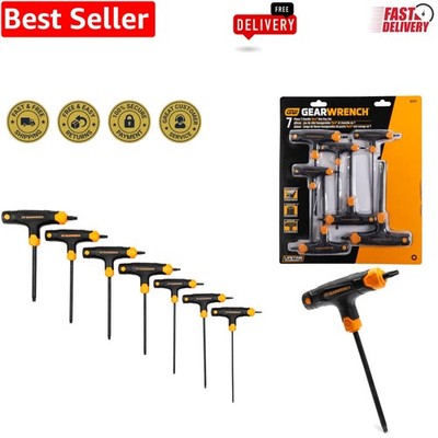 Ultimate 7 Piece Alloy Steel Torx Key Set with Racheting Mechanism - 6.5 Inches