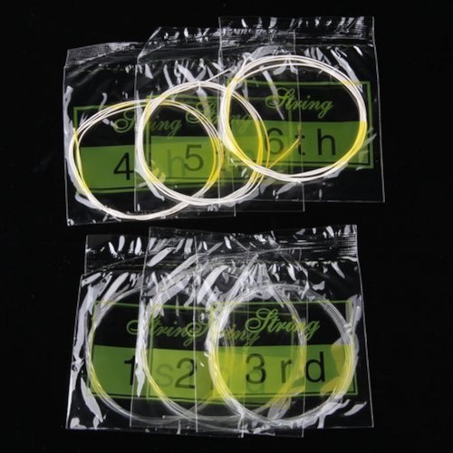 Uhugu Set 6 Nylon Strings for Classical Classic Guitar 1m - 第 1/4 張圖片