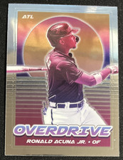 2021 Panini Chronicles Overdrive Ronald Acuña Jr. #20 Atlanta Braves