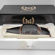 BOS 1/18 Mercedes-Benz 300B Pininfarina 1955 Black BOS124 Resin Model Limited