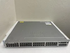 CISCO WS-C3850-48P-L V07 CATALYST 3850 48 PoE+ SWITCH WITH C3850-NM-2-10G, NO PS