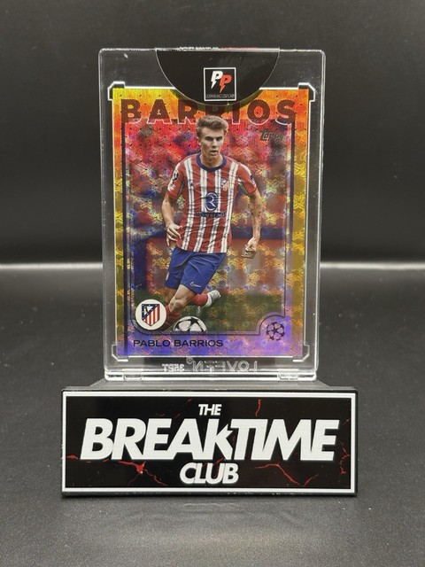 Pablo Barrios 1/1 Foilfractor UCC 24/25 Athletico Madrid