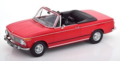 KK SCALE,BMW 2002 convertible 1968 red, 1/18, KKS181103