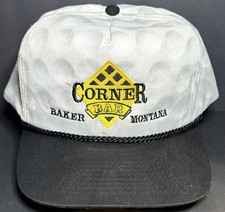 Vintage Corner Bar Baker MT Hat Cap Snap Back...