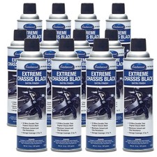 Eastwood Extreme Chassis Black Satin Aerosol Spray Paint Car Frame Paint 12 Pack