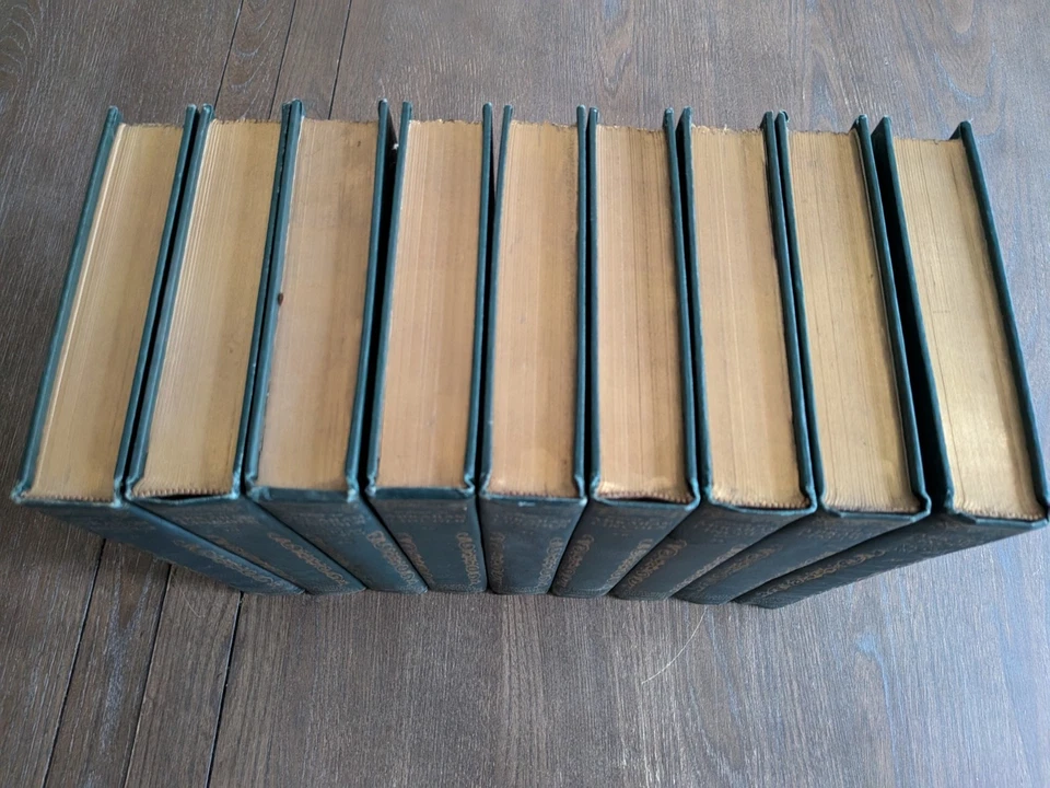 Complete Works Of Abraham Lincoln Sponsors' Edition Nicolay & Hay 9 Vol. Book  - Image 2 of 4