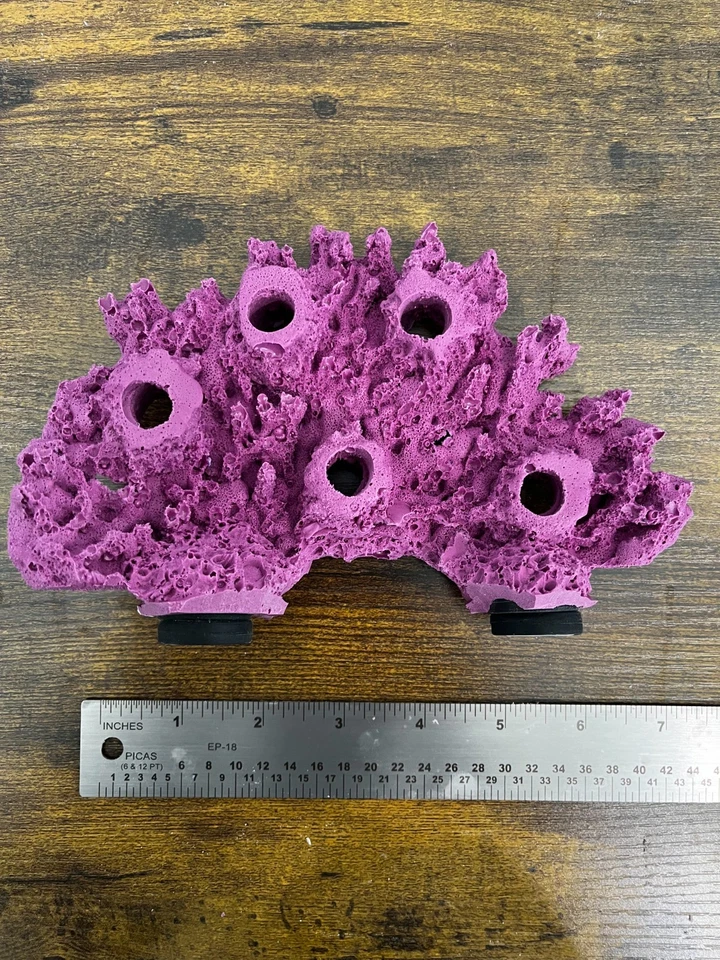 MAGNETIC Acropora Shelf Coral Frag Plug Rack/Rock for Live Coral Plug Ons  - Image 4 of 4