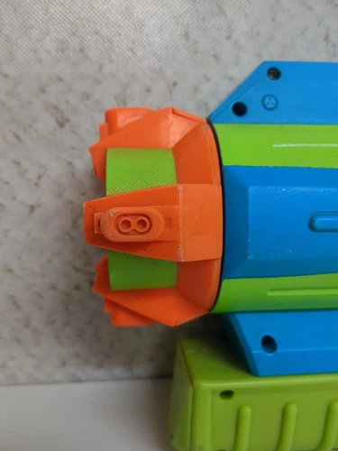 Vintage Nerf Super Soaker Aqua Shock Sneak Attack Blue/Green Color - WORKS! - Picture 7 of 16