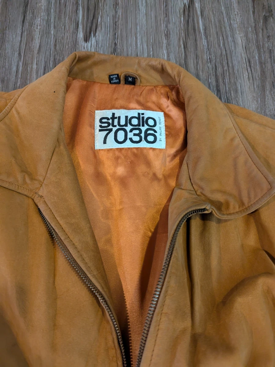 Studio Leather Outer Shell Coats, Jackets & Vests for Men for Sale