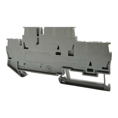 Lot Of 50 Phoenix Contact STTB 2.5-TWIN Double Level Terminal Block DIN Rail