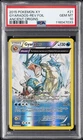 2015 POKEMON XY ANCIENT ORIGINS #21 GYARADOS-REVERSE FOIL PSA 10