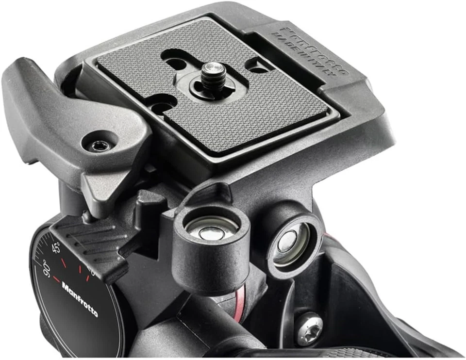 Manfrotto XPRO Geared 3 Way Pan/Tilt Head with Adapto Body Black  - Image 4 of 4