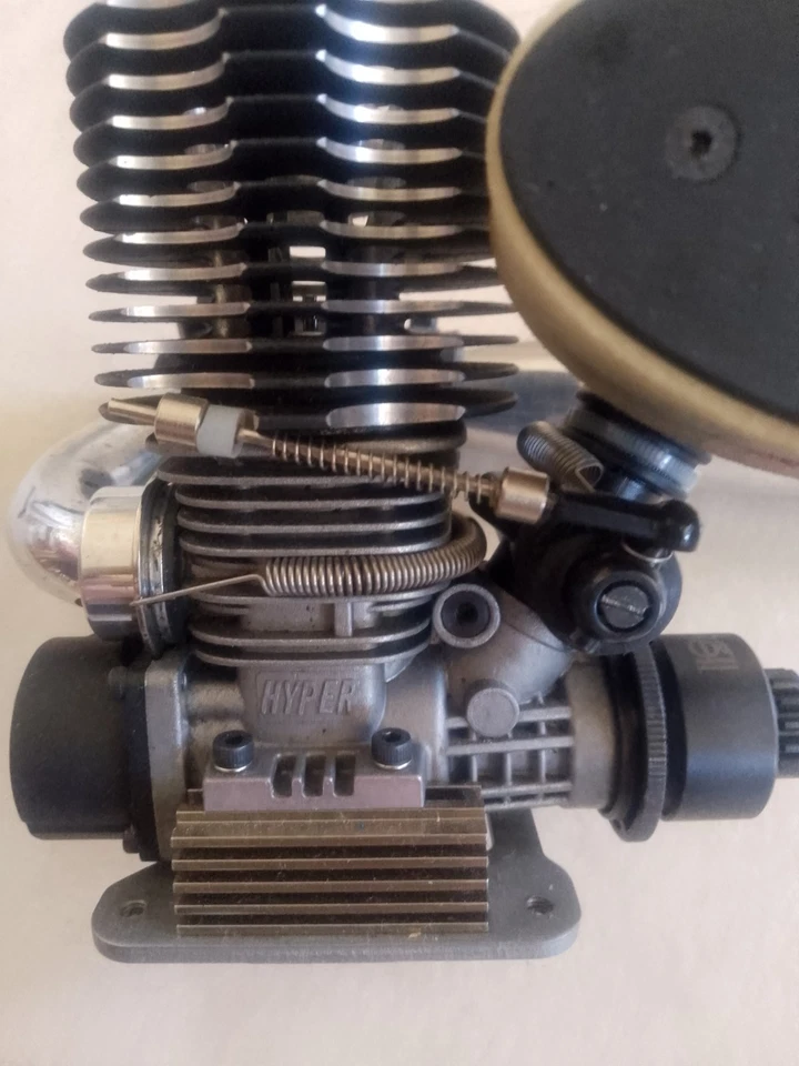 Mega moteur thermique nitro 3,5 ccm 1:8 avec échappement + filtre - Photo 1/4