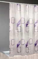 Moderner Duschvorhang + Ringe 180X200Cm Vorhang Dusche Bad Wasserdicht Dusche