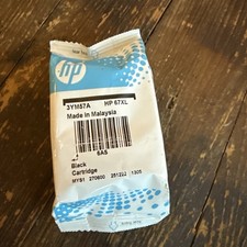 HP 67 XL Black Ink Cartridge  SEALED 