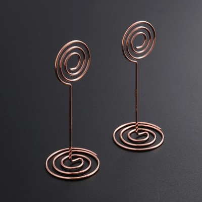 12 Pcs Tischkarten Halter Menükarten Inhaber Der Tabellennummer Fotohalter