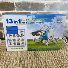13 in 1 Educational Solar Robot Kit Transform 13 variations from Dog to Zombie