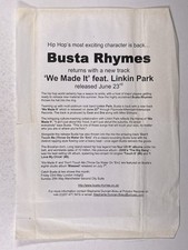 Busta Rhymes Press release 'We Made It' Linkin Park Original 2008
