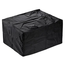 Universal Printer Dust Cover 17.7x15.7x9.8 Inch Oxford Fabric Antistatic Black