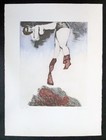 Adolf FROHNER, Bindungen I - Radierung in Farbe aus 1974