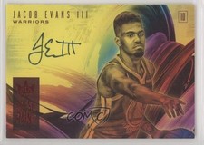 2018 Panini Court Kings Fresh Paint Ruby 26/99 Jacob Evans III #FP-JE3 Auto 03xg