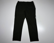 Express Ponte Pant Women L Olive Green NWT Stretch Straight Leg Workwear Office