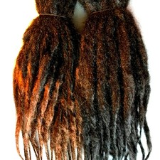 50 SE Single Ended Knotty Dreads Dreadlocks Hair Extensions Brown Auburn Blonde