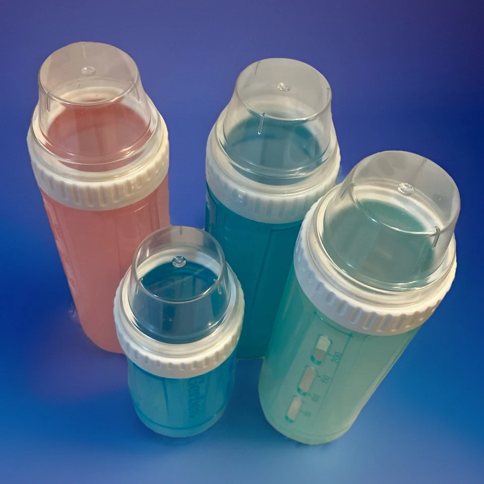 PAQUETE DE 4 BIBERONES DESECHABLES GERBER para bebé DROP IN STYLE sin pezones ENVÍO GRATUITO Foto 2 de 4