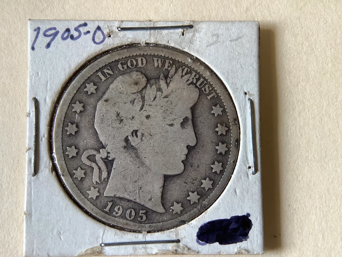 1905 Year Barber Half Dollars (1892-1915) for sale | eBay