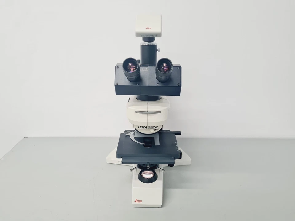 Leica Dmlb Mikroskop W / HBO 100 Lampe Netzteil & DFC420 C Digitalkamera - Bild 3 von 4