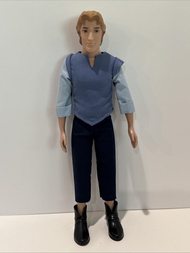 Disney Store Pocahontas John Smith Doll Prince Blue Outfit Boots