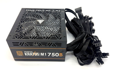 GAMDIAS KRATOS M1-750W M1-750B RGB 80 Plus Bronze Power Supply, 750W
