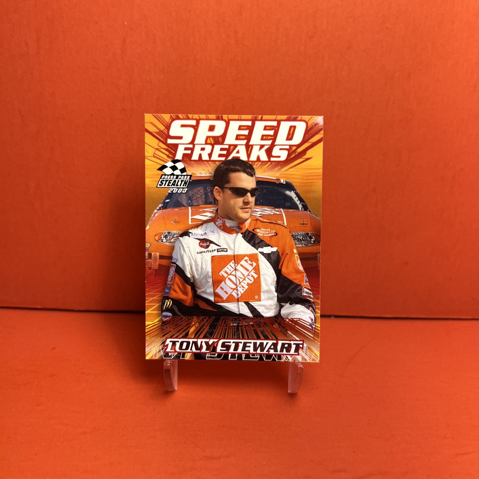 2003 Press Pass Stealth Tony Stewart #70 HOF NM🦄