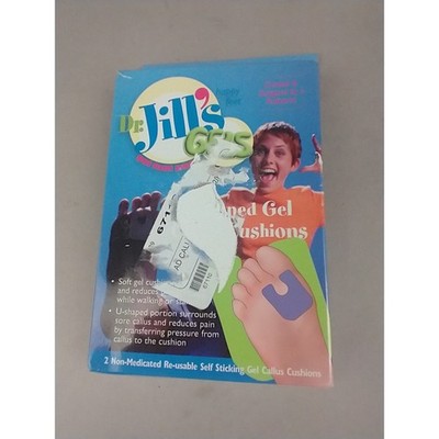 Dr Jills Gels U-Shaped Gel Callus Cushions 3ct & Equate Callus Cushions 2ct Lot