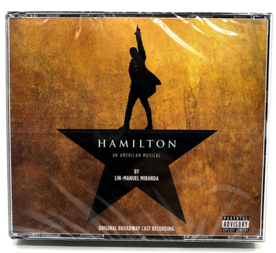 Hamilton An American Musical Broadway Cast 2CD Explicit Atlantic NEW