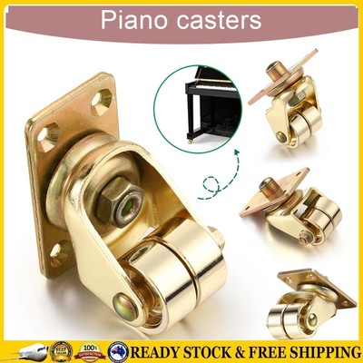 DE Piano Casters Stability Caster Rust-Proof Sliding Caster Wheel Piano Accessor