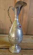 Brocca Versatoio Caraffa Bottiglia Peltro Zinn Germania 