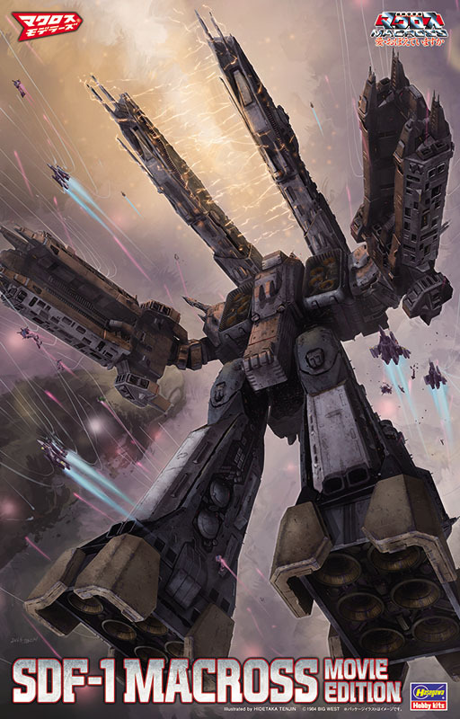Hasegawa MC06 1/4000 Scale Model Kit SDF-1 Macross Storm Attacker