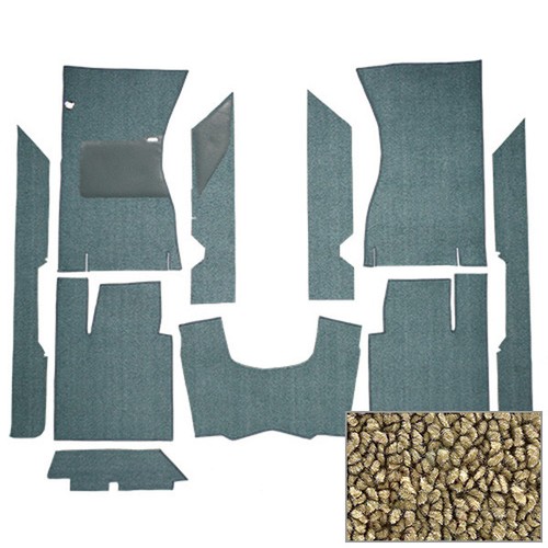 1961-63 Ford Thunderbird Hardtop/Convertible Cut & Sewn Loop Carpet! - Picture 42 of 42