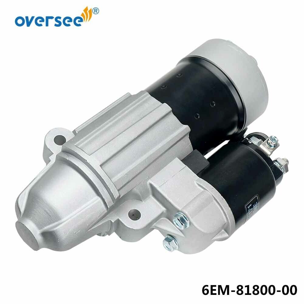 Oversee 6EM-81800-00 Starter Motor For Yamaha Outboard 4T Oversee 6EM-81800-00 Starter Motor For Yamaha Outboard 4T