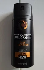 AXE Dark Temptation All Day Fresh Deodorant Body Spray - 4 oz (113g) - 3 Pack