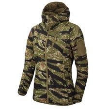 Helikon-Tex Womens Wolfhound Hoodie Jacket Climashield YKK Tiger Stripe Camo