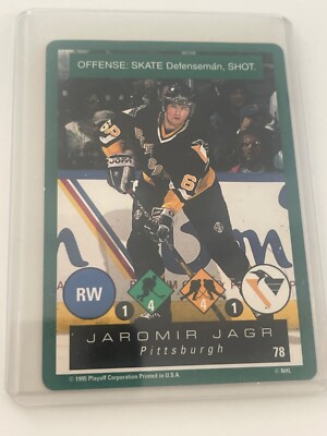 1995-96 Playoff One on One Challenge - #78 Jaromir Jagr