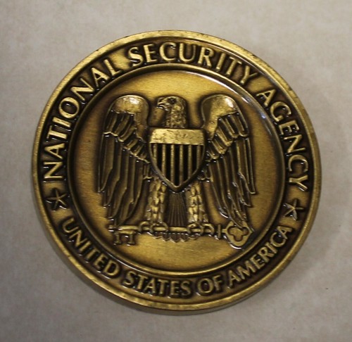 National Security Agency NSA/CSS Fort Meade Operations Center MOC Challenge Coin - 第 2/2 張圖片