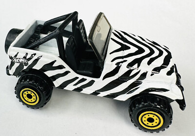Hot Wheels 1995 ROLL PATROL Trailbuster #415 Roaring Rods Zebra