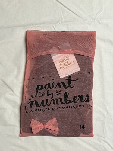 NWT NIB New Matilda Jane Paint by Numbers Size 14 Java Bennys Pants Taupe Brown - Picture 7 of 8