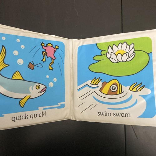 Vintage Beatrix Potter Bath Book Mr Jeremy Fisher 1980s Baby - Picture 5 of 7