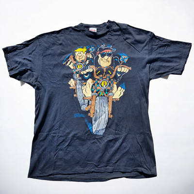 Novel Teez T-Shirt Vintage 90S The Flintstones Jahr 1994 Hanna-Barbera Prod.